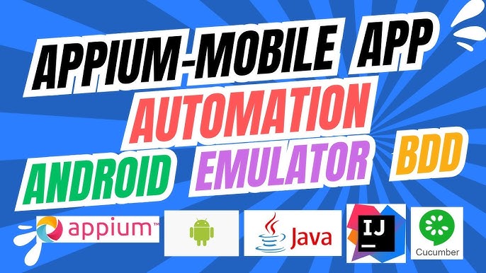 [2026]: Appium Mobile App Automation Testing: Android Emulator + BDD  (Cucumber) 📱⚙️