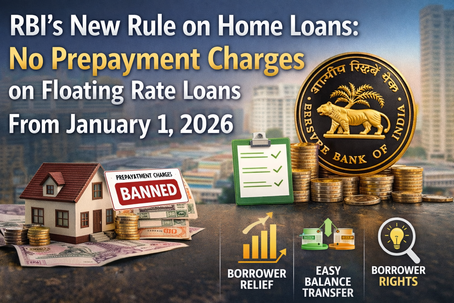 11 Smart Rules for RBI Home Loan Prepayment in 2026: Save Interest Without Paying Penalty