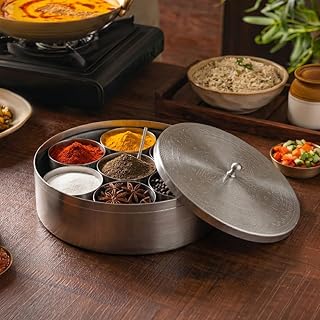 CÜRAA Stainless Steel Masala Dani | By C