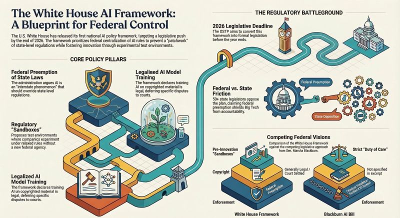 White House Unveils National AI Policy Framework | Martin U. posted on the  topic | LinkedIn