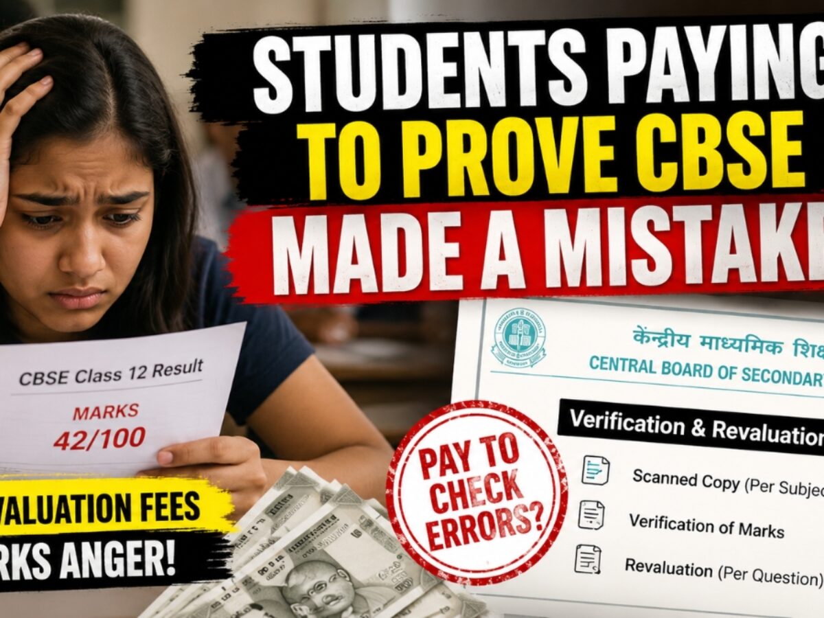 CBSE Revaluation Fees Spark Anger Among Students After Class 12 Results