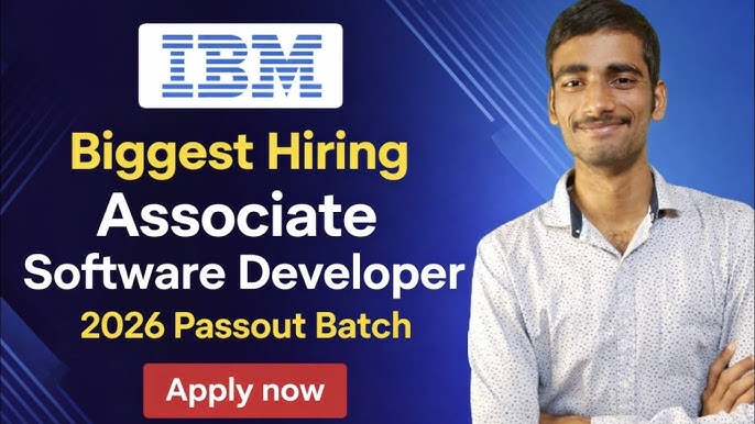 IBM Biggest Hiring 2026🔥 Associate Software Developer | Apply Now
